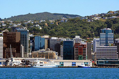 Downtown Wellington and Hills photo