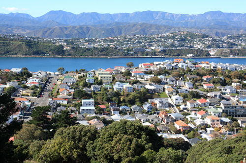 View of Hataitai and Mirimar photo