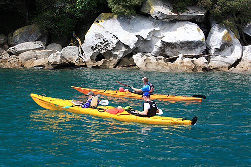 Kayaking in Abel Tasman photo