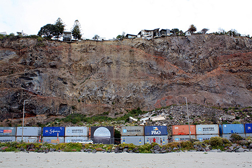 Redcliffs from Sumner Beach photo