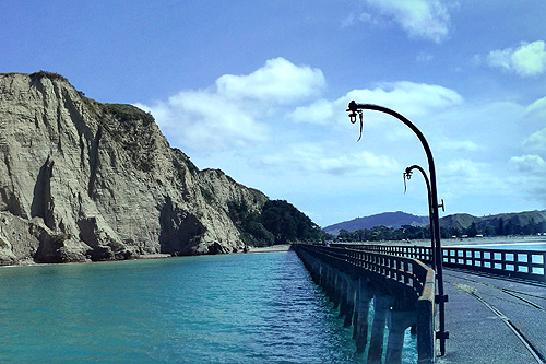 View of Tologa Bay Wharf photo