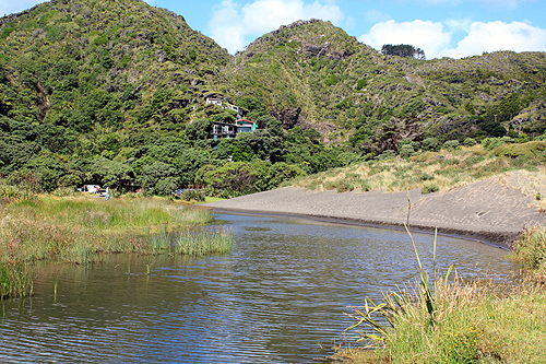 View of Karekare Stream photo