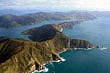 Marlborough Sounds Aerial View photo