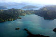 Marlborough Sounds Aerial View photo