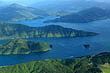 Marlborough Sounds Aerial View photo