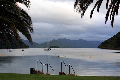 Overcast Queen Charlotte Sound photo