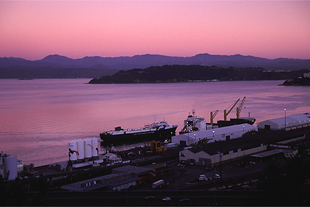 Sunset in Wellington photo