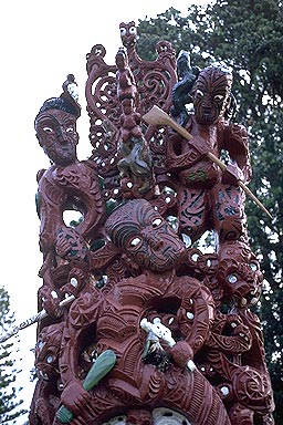 Maori Carving photo