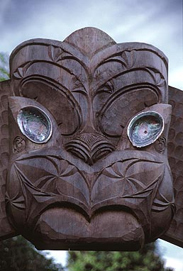 Maori Carving photo