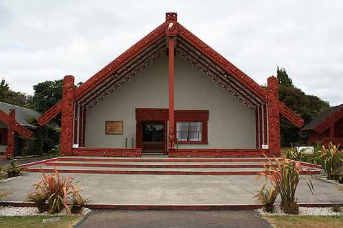 Rotowhio Marae Rotorua photo