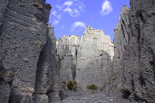 Giant Pillars & Blue Sky photo