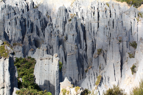 Putangirua Pinnacles Aerial View photo