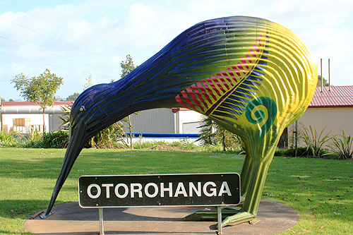 Otorohanga Kiwi Sign photo