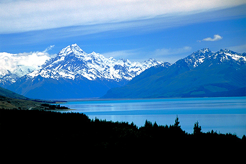 Lake Pukaki & Mt Cook photo