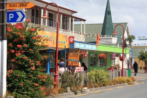 View of Takaka near Pupu Springs photo