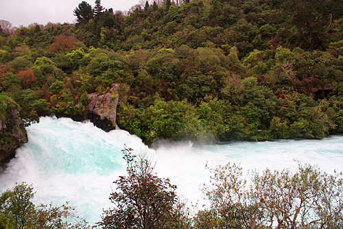 Huka Falls Waikato River photo