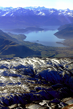 Southern Alps and Lake photo