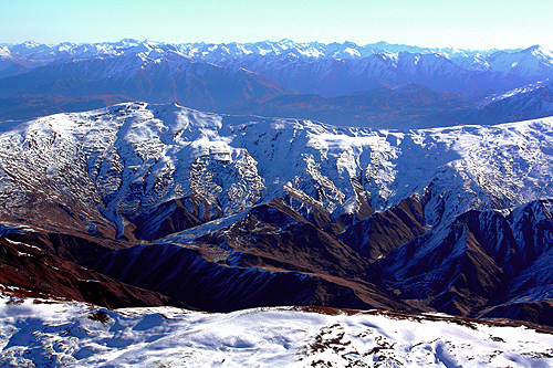 Winter Snow Southern Alps photo