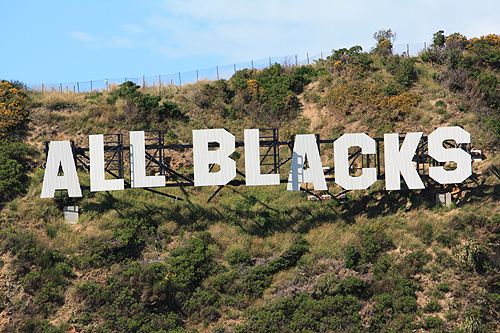 All Blacks Sign photo