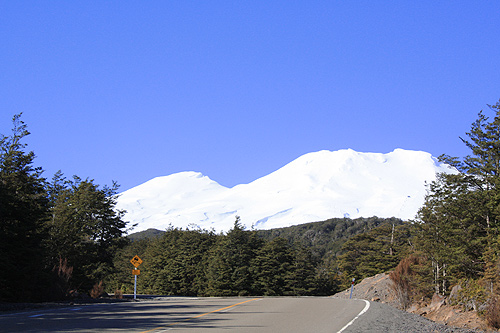 Mountain Road View of Ruapehu photo