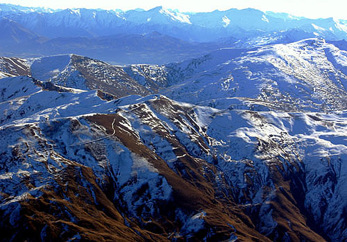 Snow Capped Peaks Queenstown photo