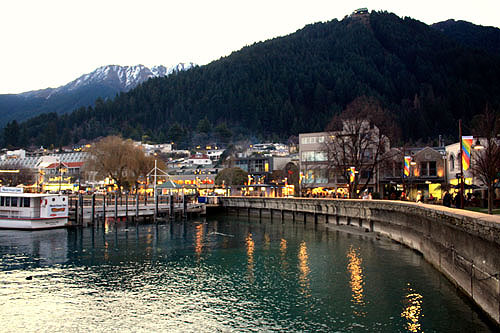 Lake Front Shops in Queenstown  photo