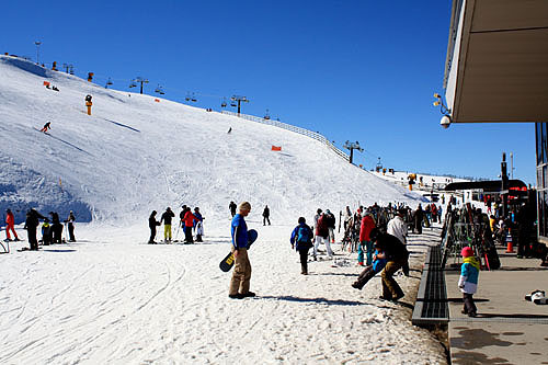 Coronet Peak ski field Queenstown photo