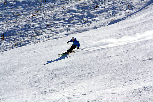 Coronet Peak Skier Queenstown photo