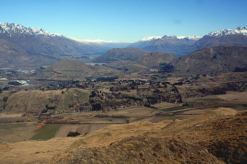 View from Coronet Peak Road photo