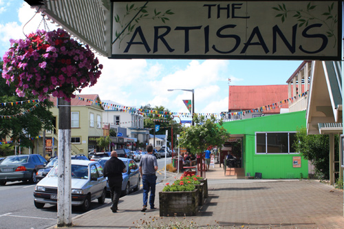 Main Road & Shop in Takaka photo