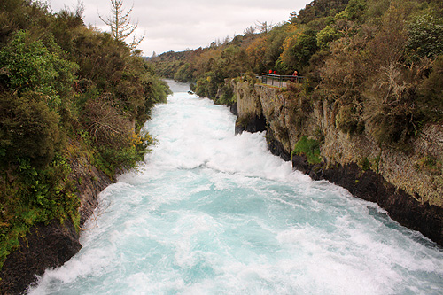 Huka Falls Canyon photo