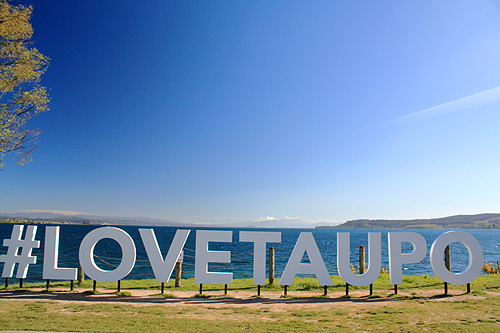 LoveTaupo Hashtag photo