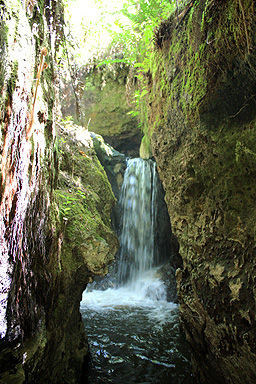 Thermal Waterfall in Taupo photo