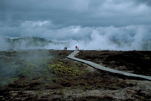 Steam and Low Cloud photo