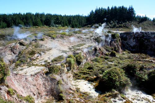 Edge of a Mud Crater photo