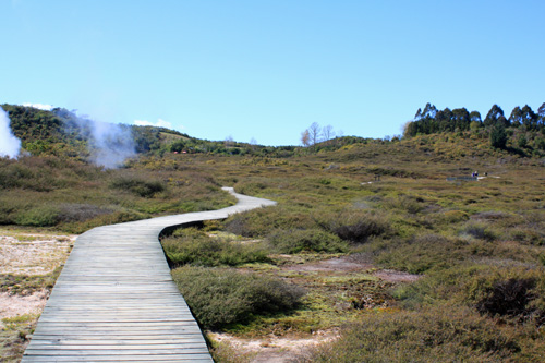 Boardwalk at Craters of the Moon photo