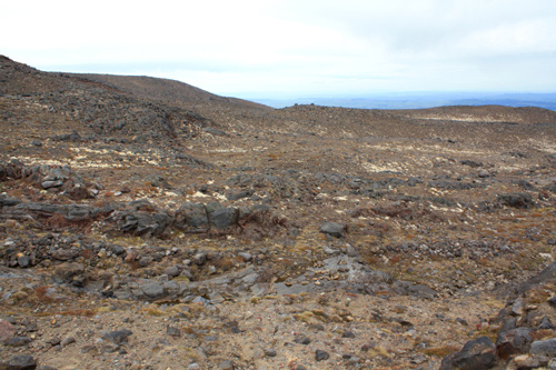 Lava Slope Mt Ruapehu photo