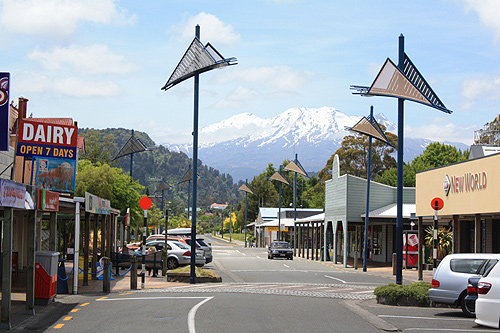 Goldfinch Street in Ohakune photo