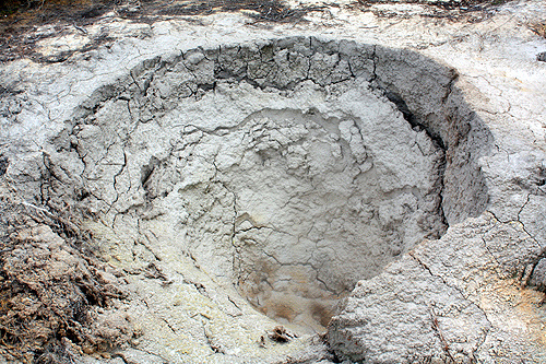 A fumerole at Whakarewarewa photo