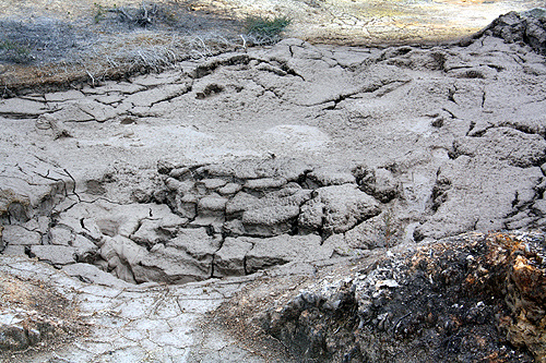 Dried Out Mud Pool photo