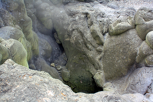 Sulphur Covered Fumerole photo