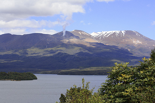 Lake Rotoaira & Mt Tongariro photo