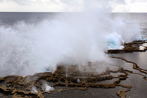 Mapu a Vaea Blowhole photos