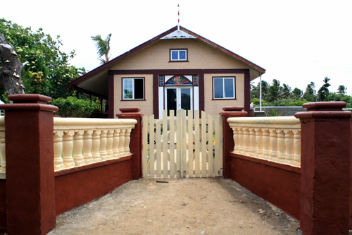 Local Church in Atata Tonga photo