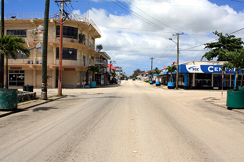 Main Street in Nukualofa photo