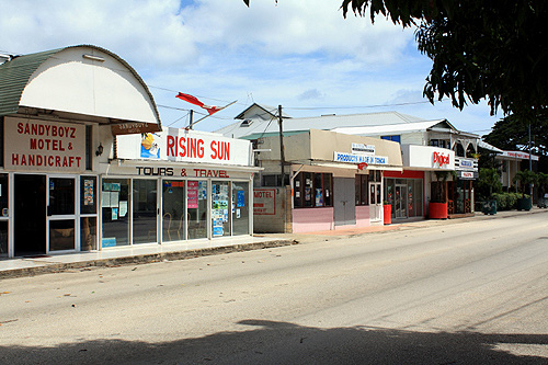 Main Street in Nukualofa photo