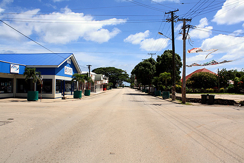 An Intersection in Nukualofa photo